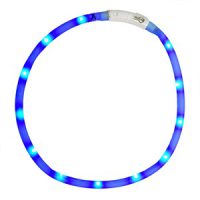 Ancol Safety Halo Flashing Band Blue