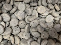 Chewdles Charcoal Ovals 1kg