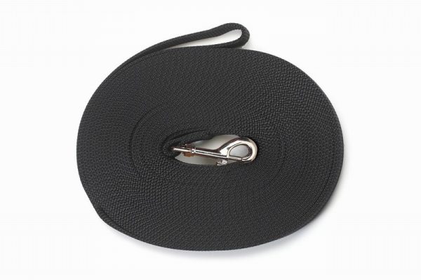 Ancol Nylon Tracking Lead Black 9m / 30'