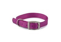 Ancol Viva Nylon Collar Purple Sz5