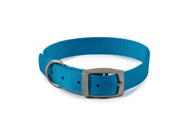 Ancol Viva Nylon Collar Blue Sz3