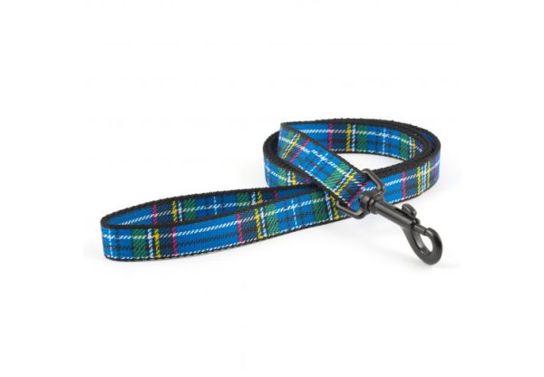 Ancol Lead Tartan Blue