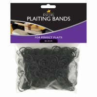 Lincoln Plaiting Bands Black