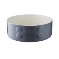 Mason Cash Colour Mix Grey Dog Bowl 15cm