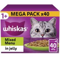 Whiskas Pouches Mixed 1+ Jelly