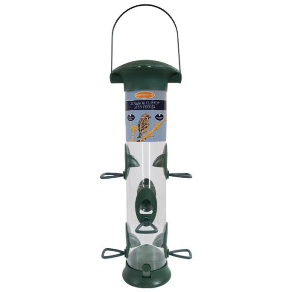 JJ Superior Fliptop Seed Feeder 6 PORT