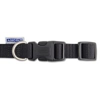 Ancol Viva Nylon Dog Collar Black 2-5